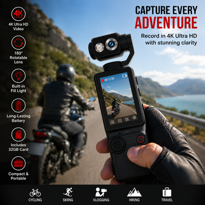 Action Camera for Sports, Travel & Outdoor Adventures
